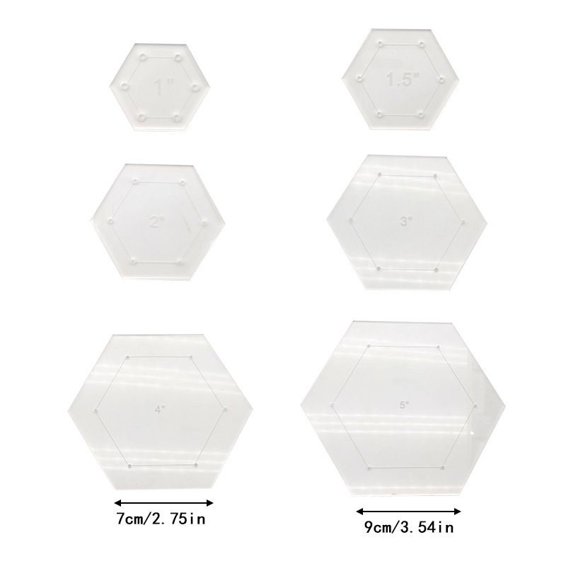 Diseño de prendas de vestir acrílico 90 ° regla de costura de tela de corte de tela doble regla de patrón de tela de corte