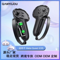 Meta Quest 3s/Quest 3 コントローラー用保護カバー、バッテリーカバー、VRアクセサリー、スマート