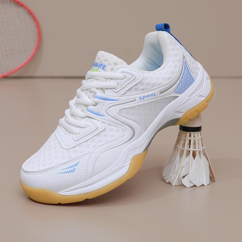 Nuevos zapatos de bádminton para hombres, zapatos de tenis de mesa, zapatos de entrenamiento de tenis, zapatos de tenis de mujer, ultraligeros, amortiguadores, antideslizantes