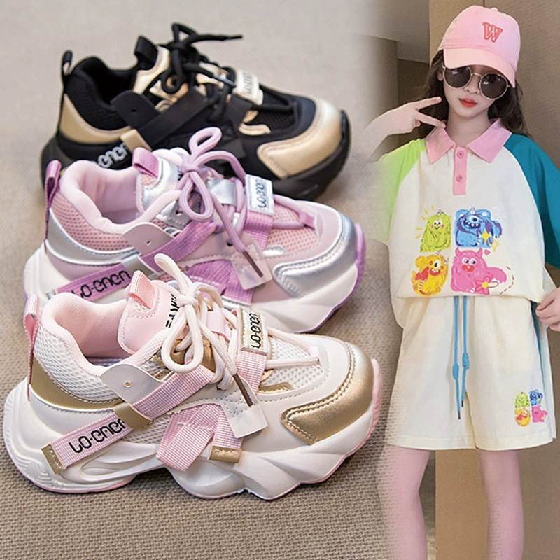 Детская обувь для девочек 2024 весна и осень новая детская обувь для девочек