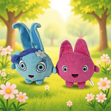�羳Sunny Bunnies Plush Toys Kids ꖹ�С�������Që�q��ż����