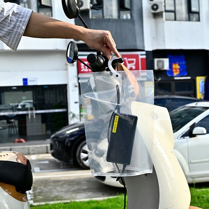 Waterproof bag for outdoor electric vehicle charging, rainproof bag, dustproof bag, waterproof box for electric vehicle charger, rainproof cover for charging
