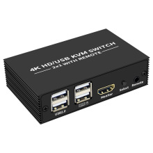 4K USB HDMI KVM Switch 2X1 ����HDMI�ГQ��USB�I�����������