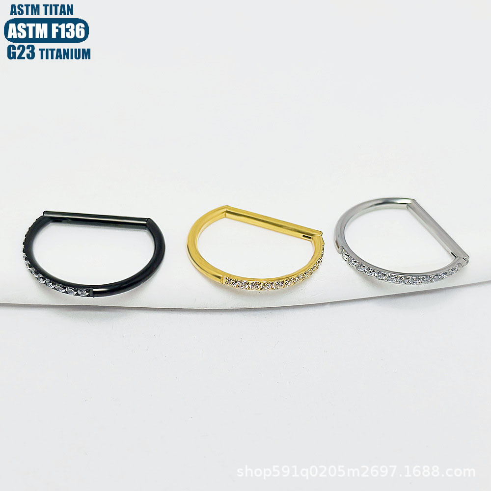 Labret piercing jewelry detail image