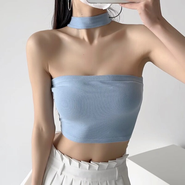Sexy elastic bra top