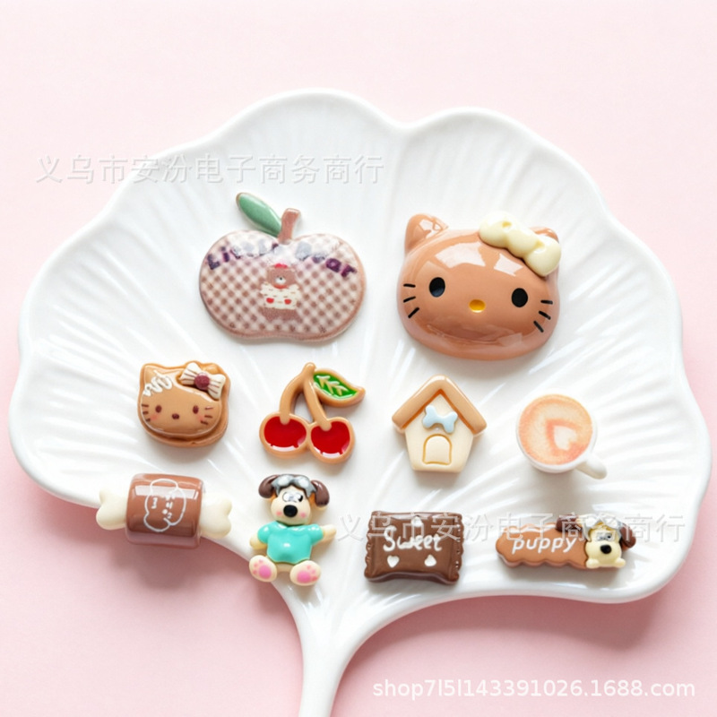 Hot-Selling Black Cat Resin DIY Accessories, Shoe Charms, Hair Accessories, Phone Case Stickers, Materials Hot-Selling Black Cat Resin DIY Accessories, Shoe Charms, Hair Accessories, Phone Case Stickers, Materials