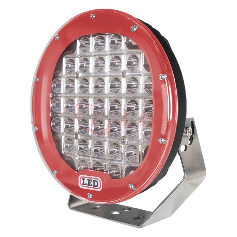 9-pulgadas 185W luz de trabajo vehículo todoterreno camioneta camión LED coche luz alto brillo externo modificado proyector Shell