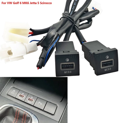 Mobil şarj cihazları golf mobile phone charger - dual-qc30-fast-charge