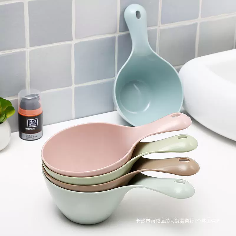 Plastic water ladle, children's spoon, shampoo for bathing, increased thickness
