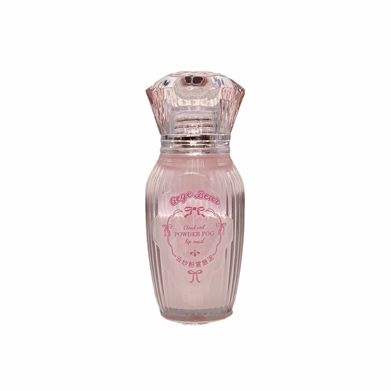 Gege bear cloud yarn polvo niebla lipstick no es fácil de tocar tazas no es fácil de descolorar blanquear mate niebla lápiz labial transfronterizo