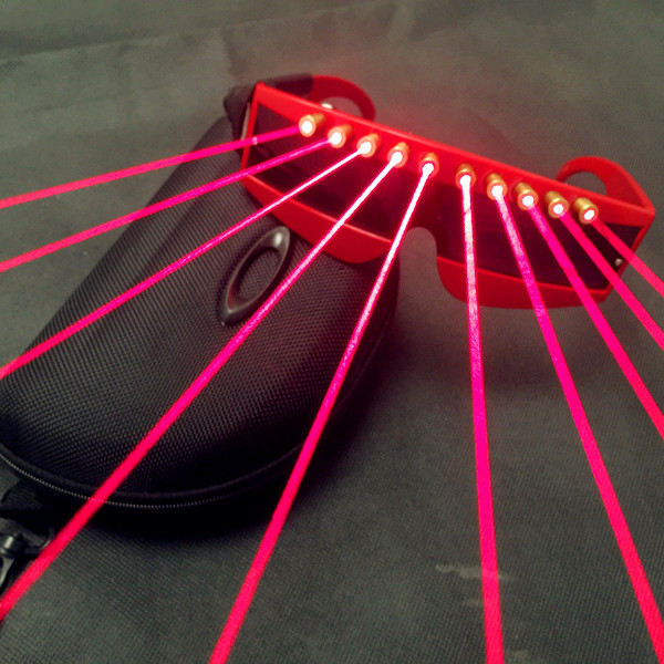 Guantes LED gafas láser fiesta bar baile noche cantante DJ espectáculo láser espectáculo luminoso para hombres y mujeres