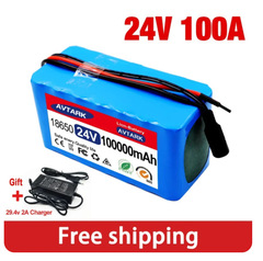 24V 100000mAh 7s 3p 18650充電式リチウムイオン電池車椅子自転車バッテリーパック