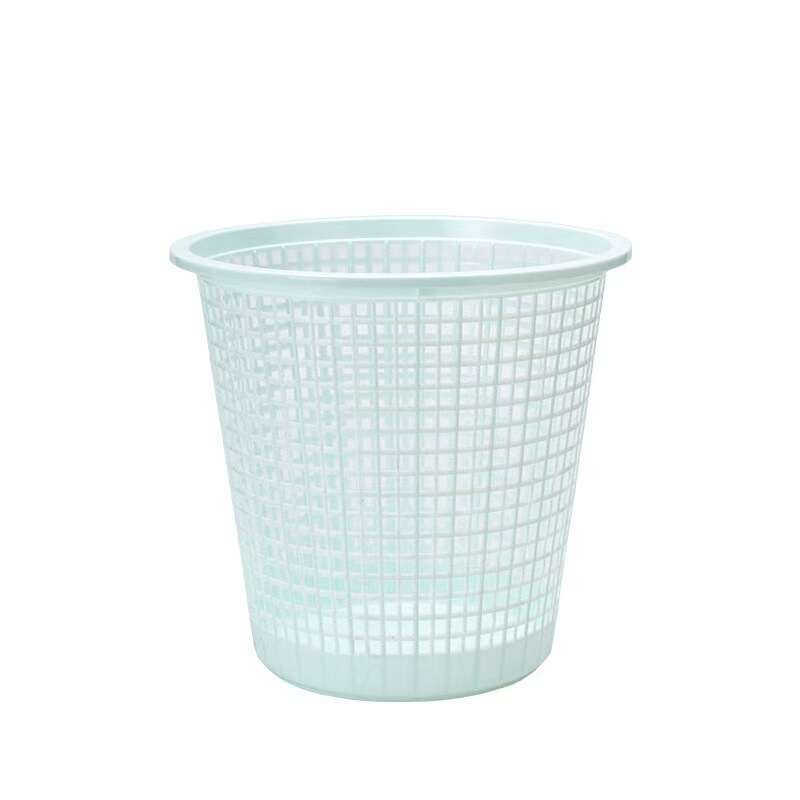 家庭用リビングルーム寝室プラスチック中空ゴミ箱北欧シンプルな蓋なしトイレットペーパーバスケットクリーニングゴミ箱|undefined