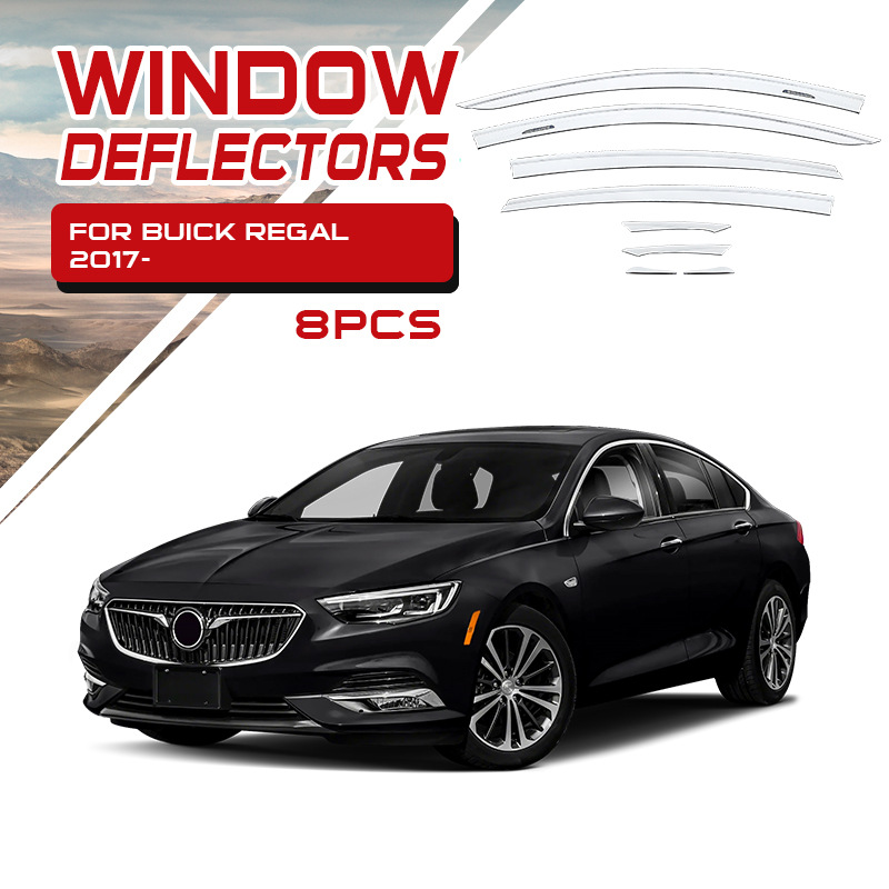 Tenxinrui adecuado para Buick Junwei lluvia ceja platino modificado lluvia escudo Junyue ventana lluvia escudo suministros del coche image 7