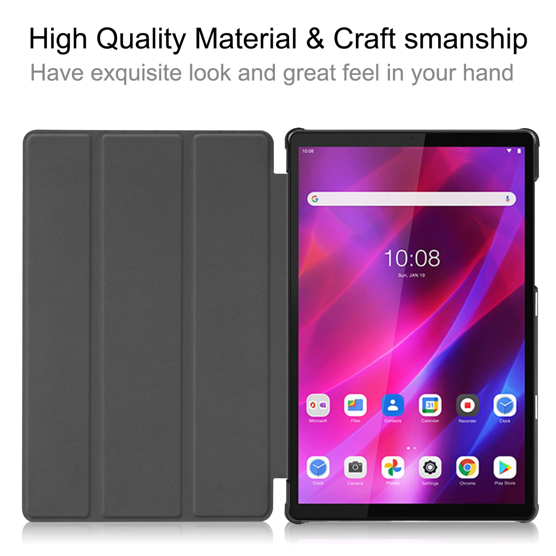 Подходящий чехол- sleeves для планшета Lenovo Qitian TAB K10TB-X6C6 10.3-дюймовый защищающий чехол TB-X6C6 племенной кожаный чехол