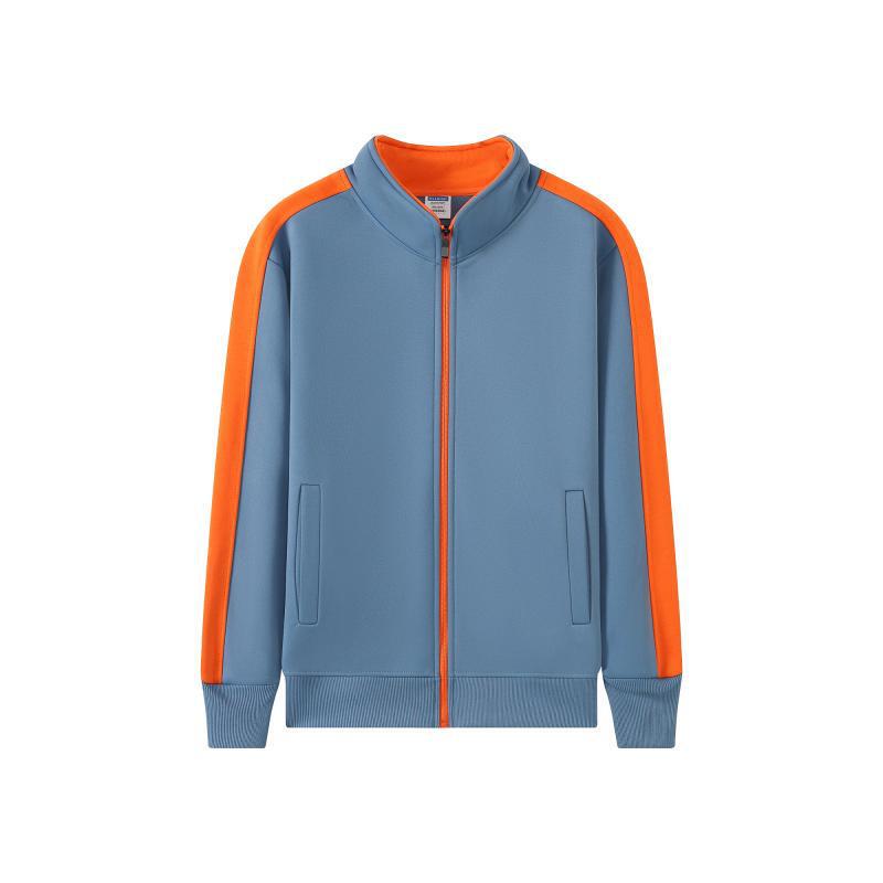 秋冬摇粒绒开衫卫衣定制餐饮工作服刺绣印字logo班服拉链外套颜|undefined