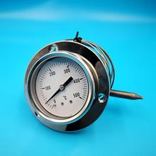 压力式工业用不锈钢温度计500°C高温壁炉表锅炉表(67mm)