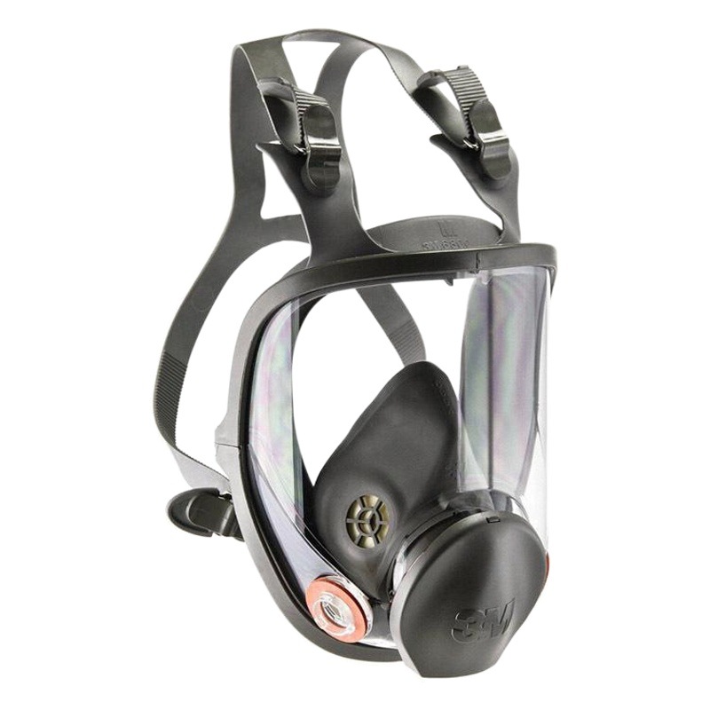 3M6800 + 6002 máscara de gas pintura en aerosol ácido cloruro de hidrógeno máscara de gas máscara protectora máscara completa