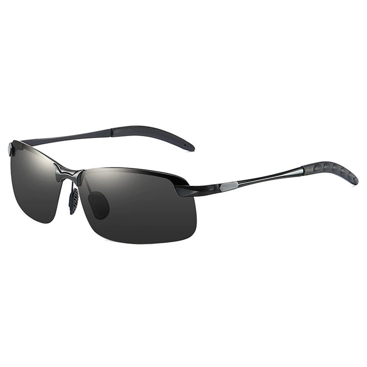 Driving day and night Monkey mosque 3043 Outdoor fishing men's polarized intelligent light sensitive metal discoloration sunglasses