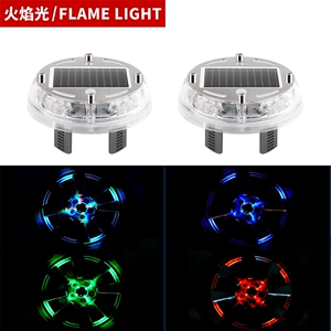 Avtomobil Təkər İşığı Günəş Enerjili Rəngli Təkər Hub LED Flaş İşıq