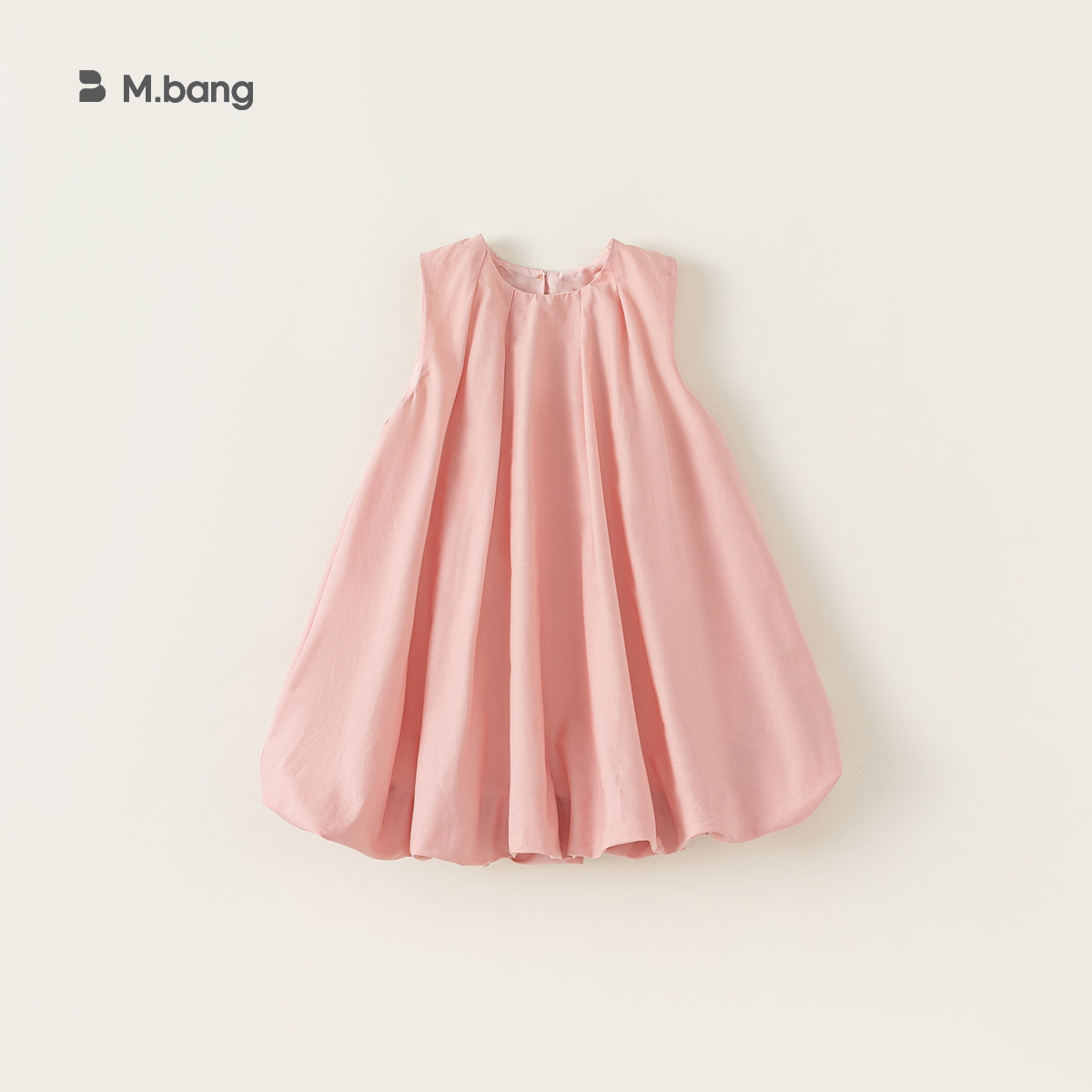 Youbao ropa para niños Huzhou ropa para niños 2025 verano versión coreana falda sin mangas vestido de algodón para niños falda para niñas princesa