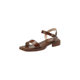 Cross-border Foreign Trade Retro Simple One-character Sandals with Roman Women's 2025 Summer Flat Soft Thick Bottom Beach Open Toe Trendy
