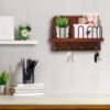 Wall -mounted wall storage rack office Email letter storage rack porch corridor key cloak rack finishing rack