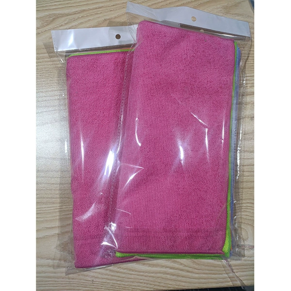 5 slices of mixed color transparent packaging bags