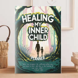 Temu跨境新品Healing my Inner Child治愈我内心的小孩计划彩绘本