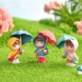 少女女孩景观可爱娃娃
