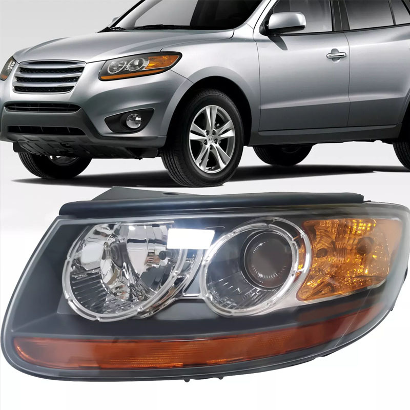 Suitable for 2007-2012 Hyundai Santa Fe Halogen Headlight 921010W100 921020W100
