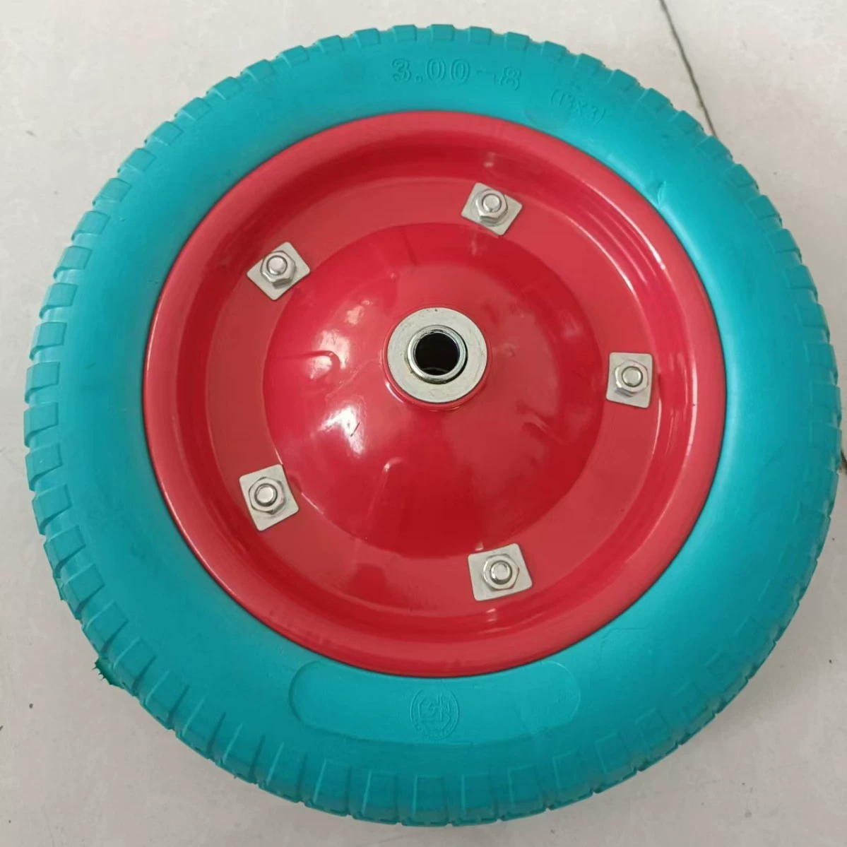 Прямая продажа с фабрики, пенополиуретановая шина 300-8PU, колесо для ручной тележки с прямым протектором, хорошая износостойкость, низкий уровень шума и защита от проколов, бесплатно 13inch шт.