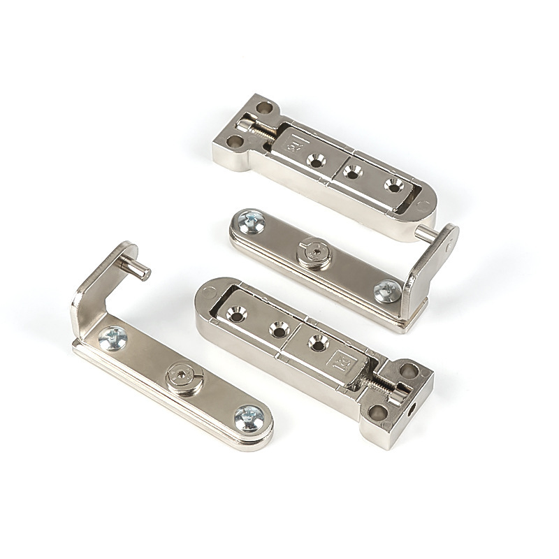 bisagra tridimensional ajustable oculta montaje oculto bisagra de puerta de puerta eje de puerta de apertura plana fábrica de eje giratorio superior e inferior