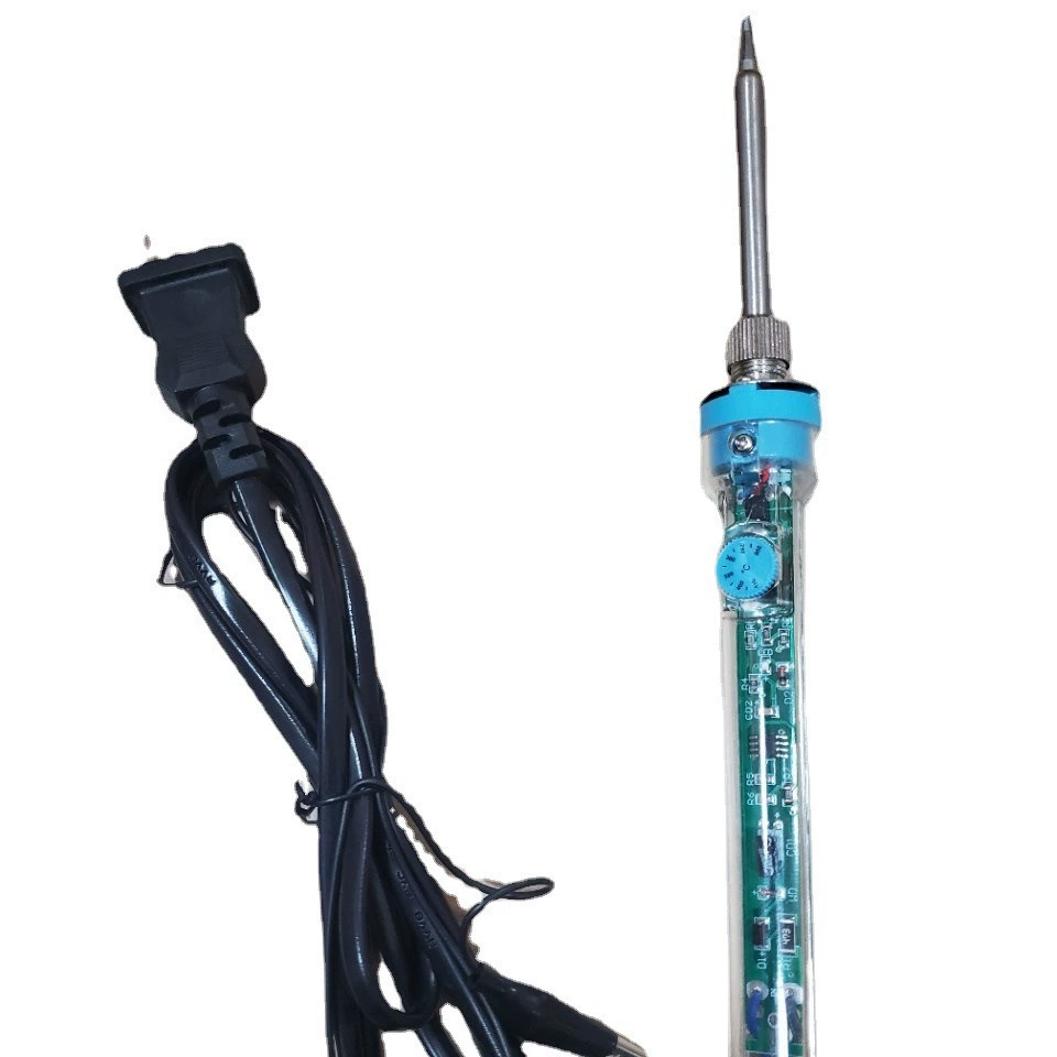 907 термостатический паяльник ZG Прозрачная регулируемая температура с быстрым нагревом 60W