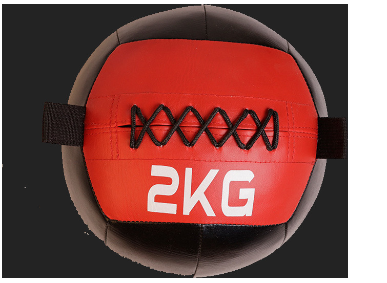 Bola medicinal Fitness Bola con soporte de peso Squash Yoga sólido suave Bola de gravedad Ejercicio de fuerza central Color de entrenamiento