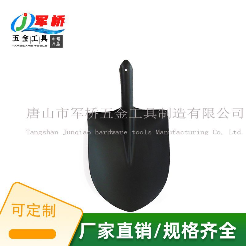 厂家直供农用铁锹铁铲锰钢铁锹头松土挖土植树户外工具铲子shovel
