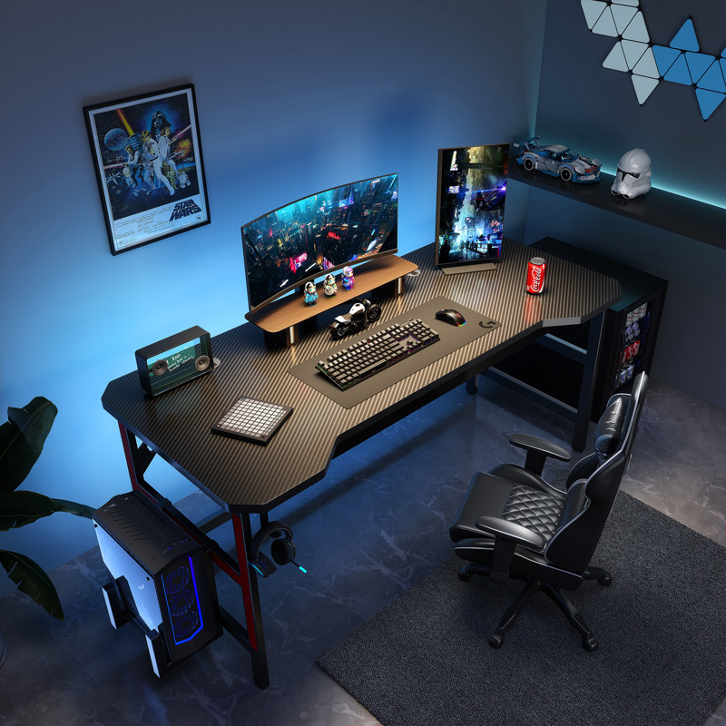 Escritorio de la computadora de escritorio simple e-sports mesa y silla escritorio del hogar escritorio del estudiante dormitorio mesa de trabajo