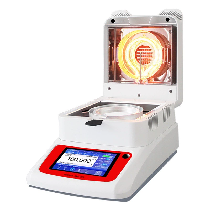 Быстрое Определение содержания воды и твердого содержания керамического слурры материала порошка батареи методом засыхания детектора влаги карбоната лития