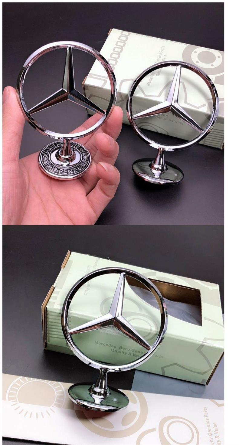 Suitable for Mercedes-Benz A-Class, R-Class, E-Class, C-Class, GLC, CLA, GLE, and Vito models; used for decorating the front of the car, including the hood and engine cover