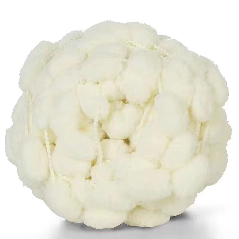 大球球毛线手工编织diy织垫子织毯子围巾线钩坐垫波波球特价批发