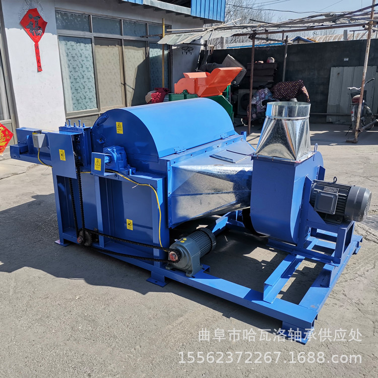 碳纤维玻璃棉开松机 古棉旧衣服开棉机 麻袋山棕叶粉碎机