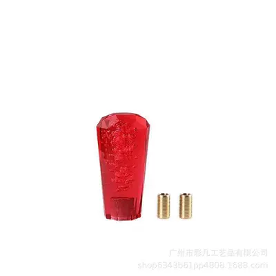 Cab and accessories: light shift lever shift stick - red-bubble-10cm