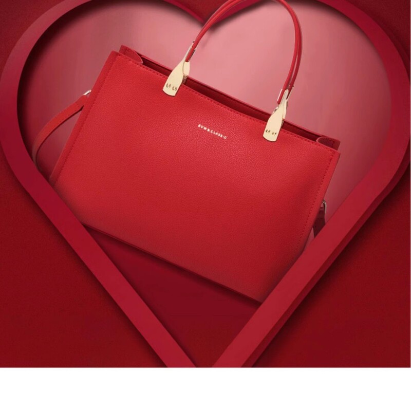 2025 Polo Women's Handbag Mom Bag New Red Shoulder Bag for Women