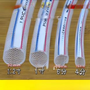 Garden Watering Hose Soft Pipe for Home Use High Pressure 4/6 Inch 1.0inch Agricultural Tap Water Soft Pipe Anti-Freeze and Explosion-Proof