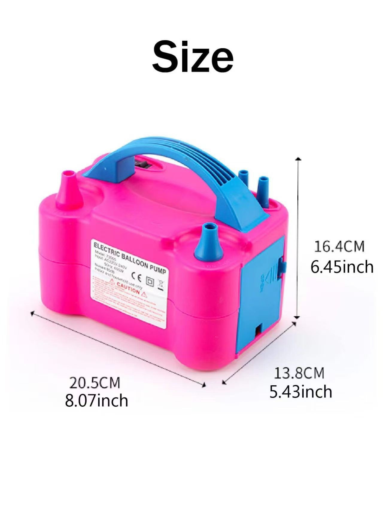 Bomba de aire de mano con globo Bomba de aire de pie Bomba de aire de pie Bomba de aire eléctrica Accesorios de bomba de aire de pie Bomba de aire de pie