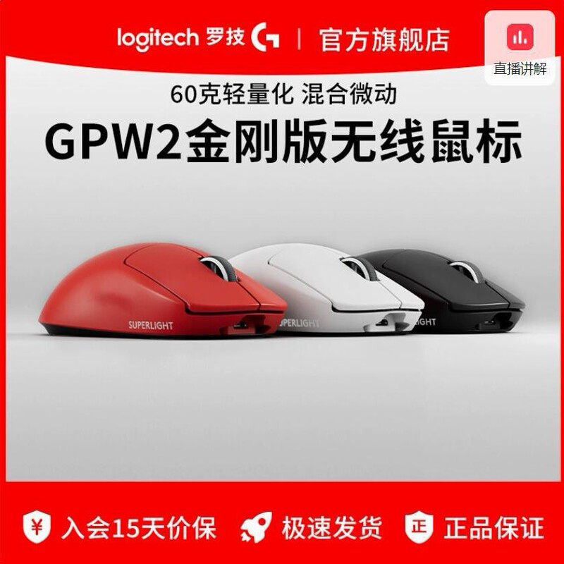 Suitable for Logitech g Pro X Superlight Wireless Mouse Gpw Second Generation King Kong Series