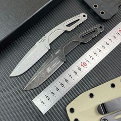 新しい Jiwu VERSA 小型ストレートナイフ高硬度シャープナイフアウトドアナイフキャンプ荒野サバイバルナイフ