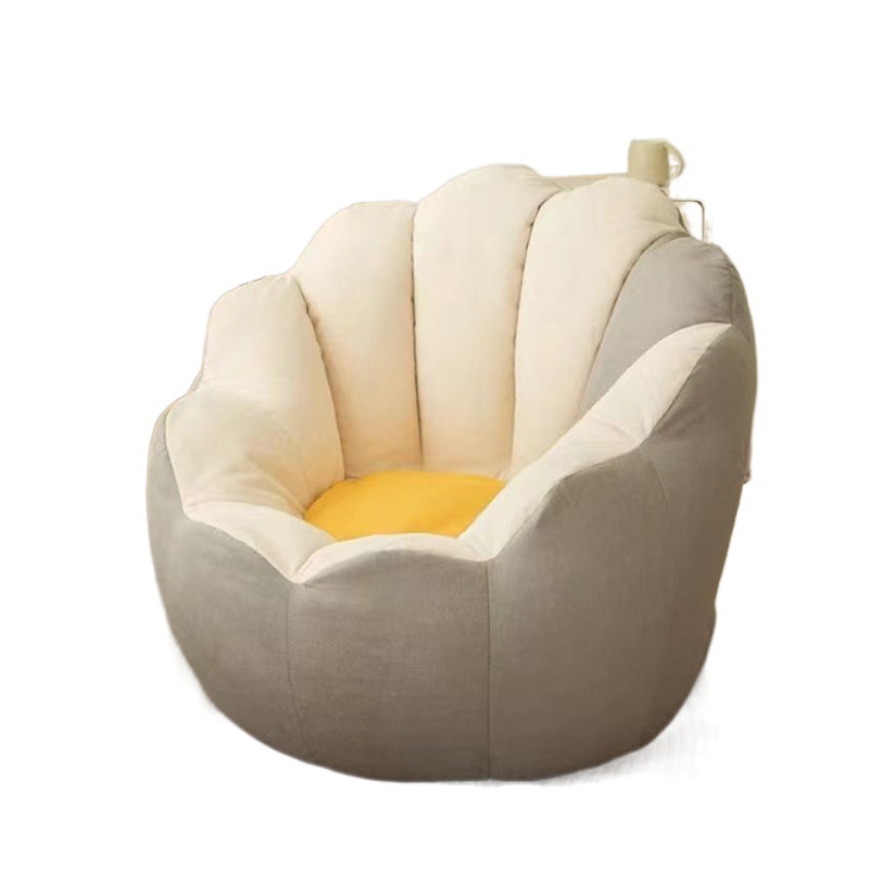Sofá perezoso dormitorio sala de estar apartamento pequeño casa de alquiler sofá pequeño individual taburete reclinable tatami silla de red