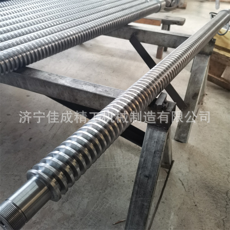 机床梯形丝杆加工Tr40T50T60T70T80龙门铣车床左右旋传动升降轴