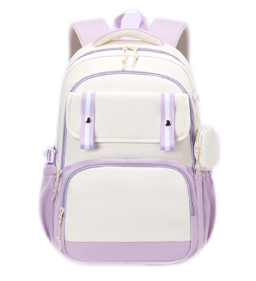 Mochila escolar estilo ins campus mochila para estudiantes de secundaria y preparatoria nuevos hombres y mujeres versión coreana de Harajuku estilo casual tendencia mochila